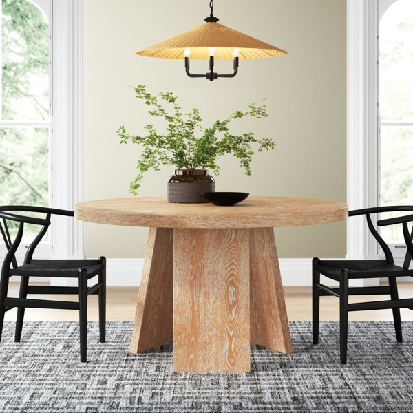 Joss & Main Mattelynn Round Dining Table & Reviews | Wayfair